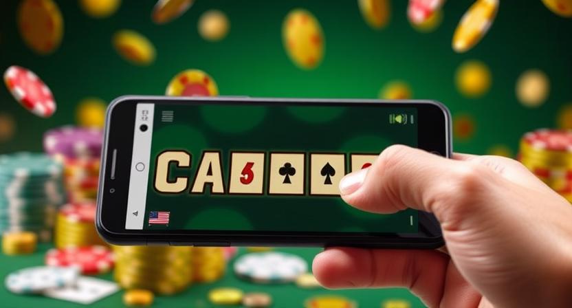 UUOK mobile casino app interface
